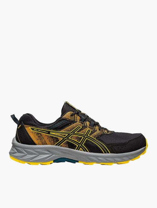 Asics men's gel game sales 3 tennis shoes yellow/silver/black